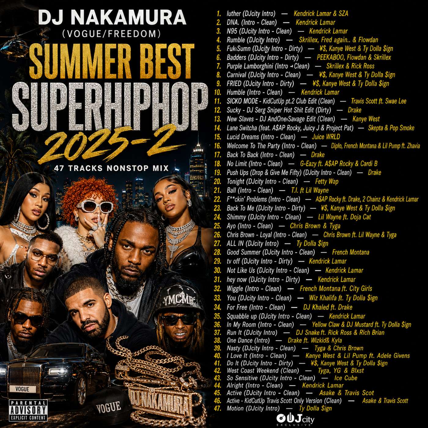SUMMER BEST SUPERHIPHOP 2025-2/DJ NAKAMURA episode artwork