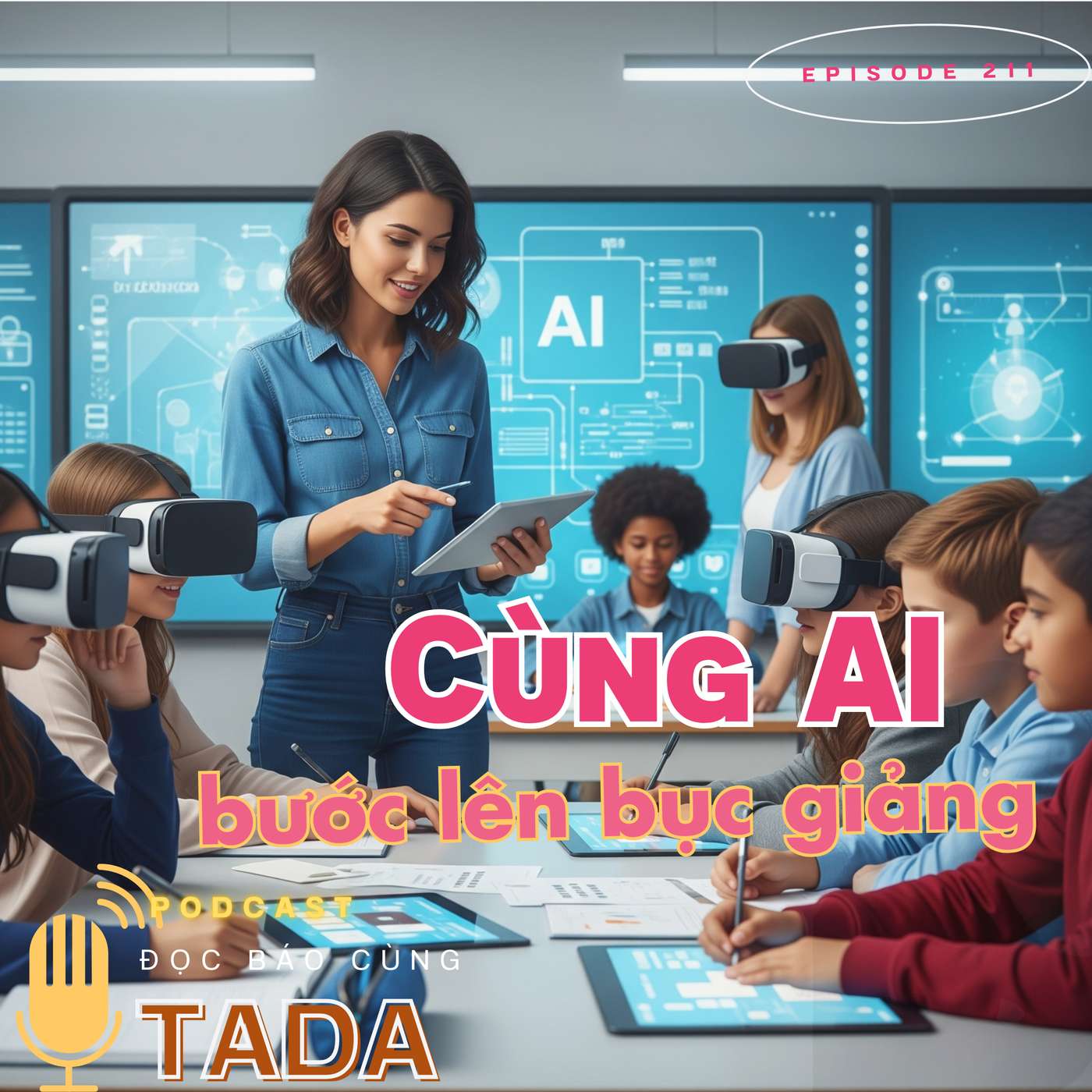 Cùng AI bước lên bục giảng