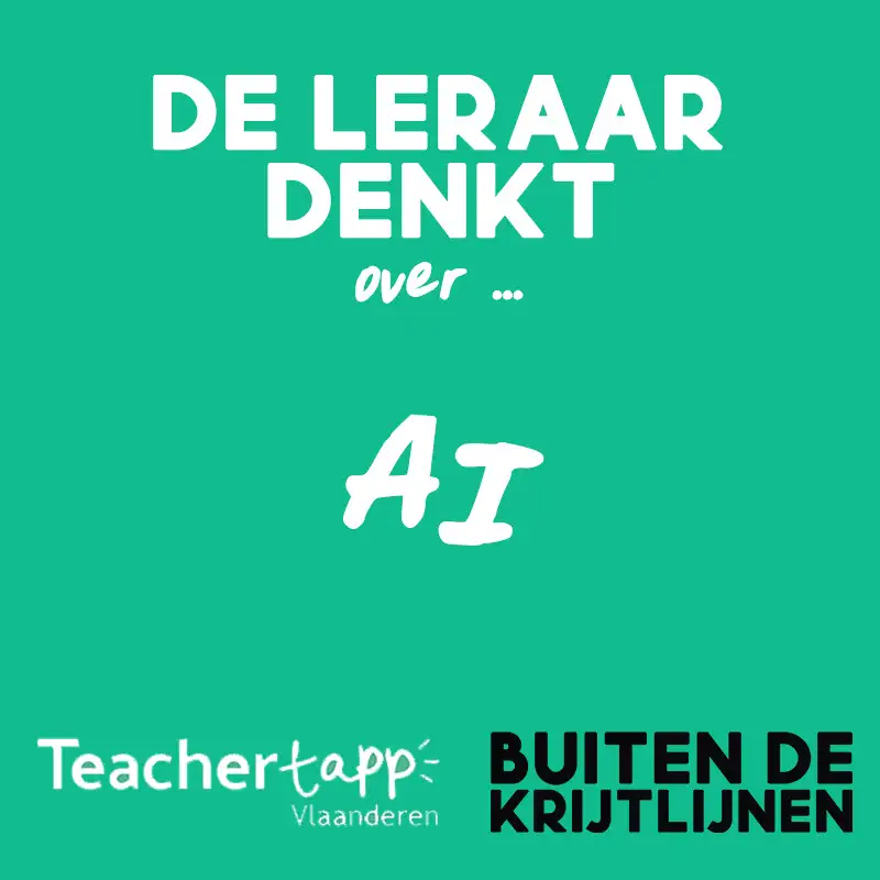 #144 | De leraar denkt ... over artificiële intelligentie