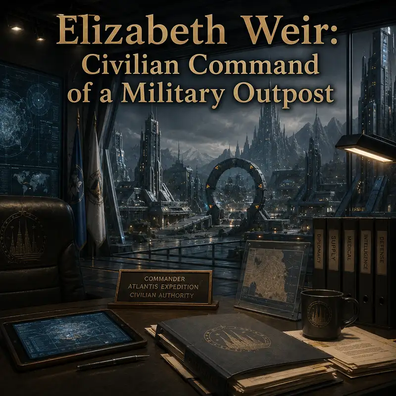 Elizabeth Weir: Civilian Command of a Military Outpost