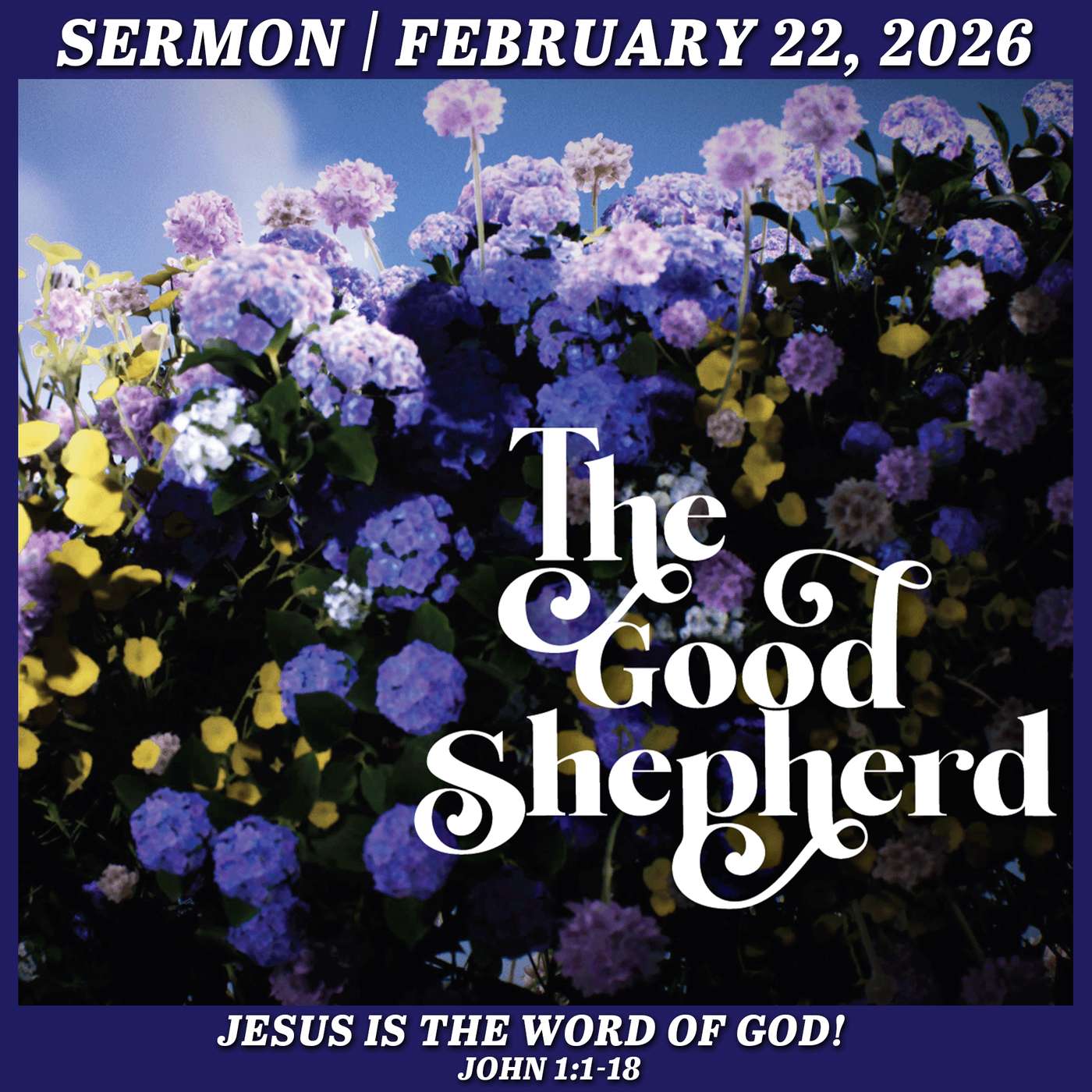 Jesus is The Word of God! - February 22, 2025 — First Baptist Arlington Sermons cover