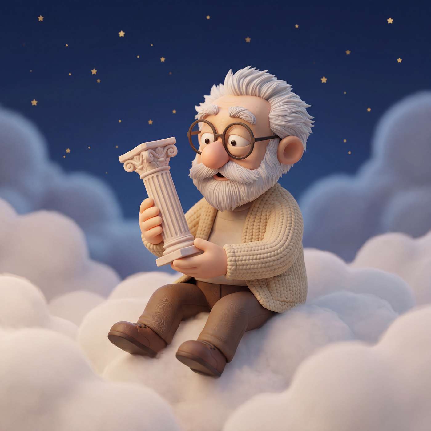 Einschlafgeschichte: Die ruhige Säule – vom Tragen aus Stein und Holz episode artwork