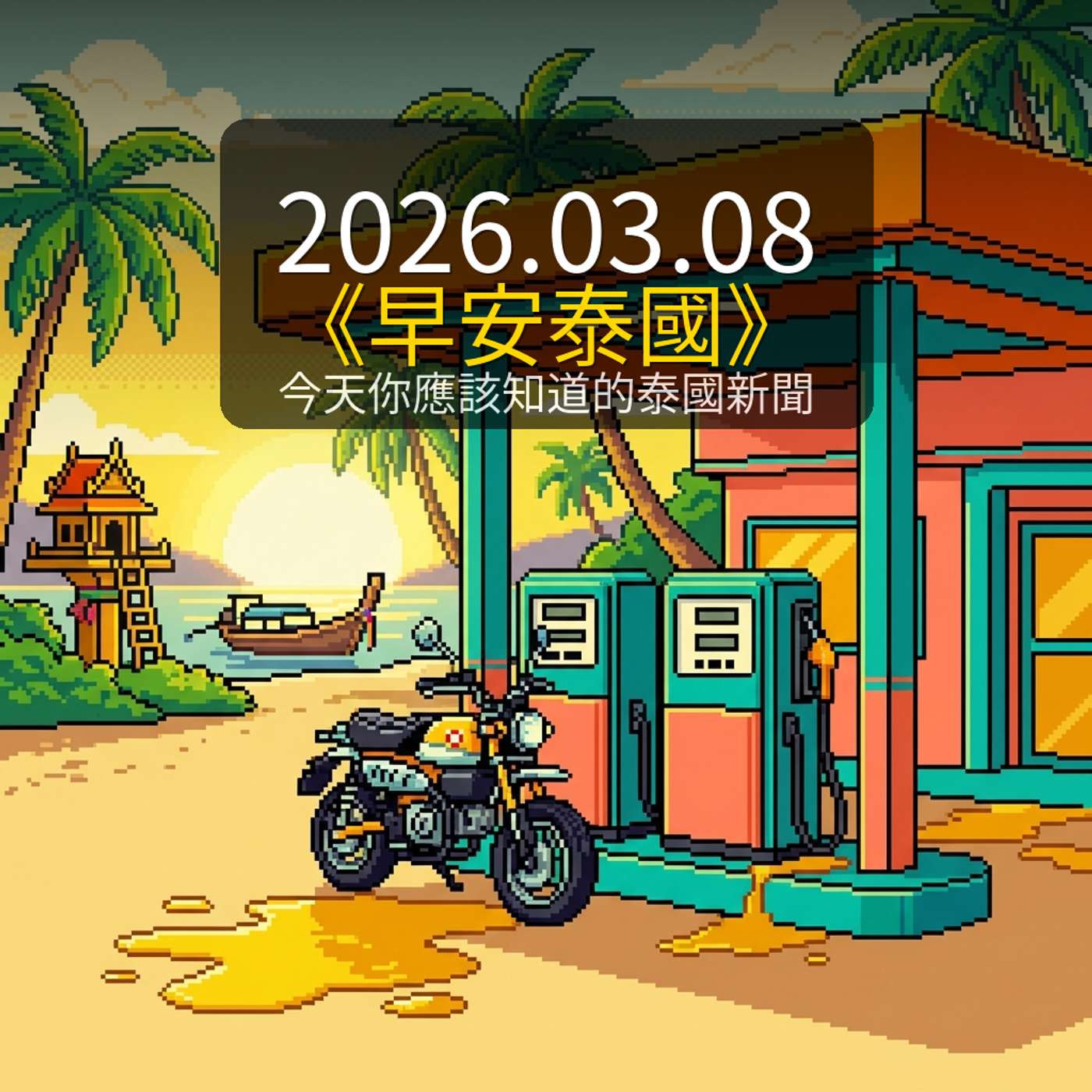 《早安泰國》2026年3月8日（日）