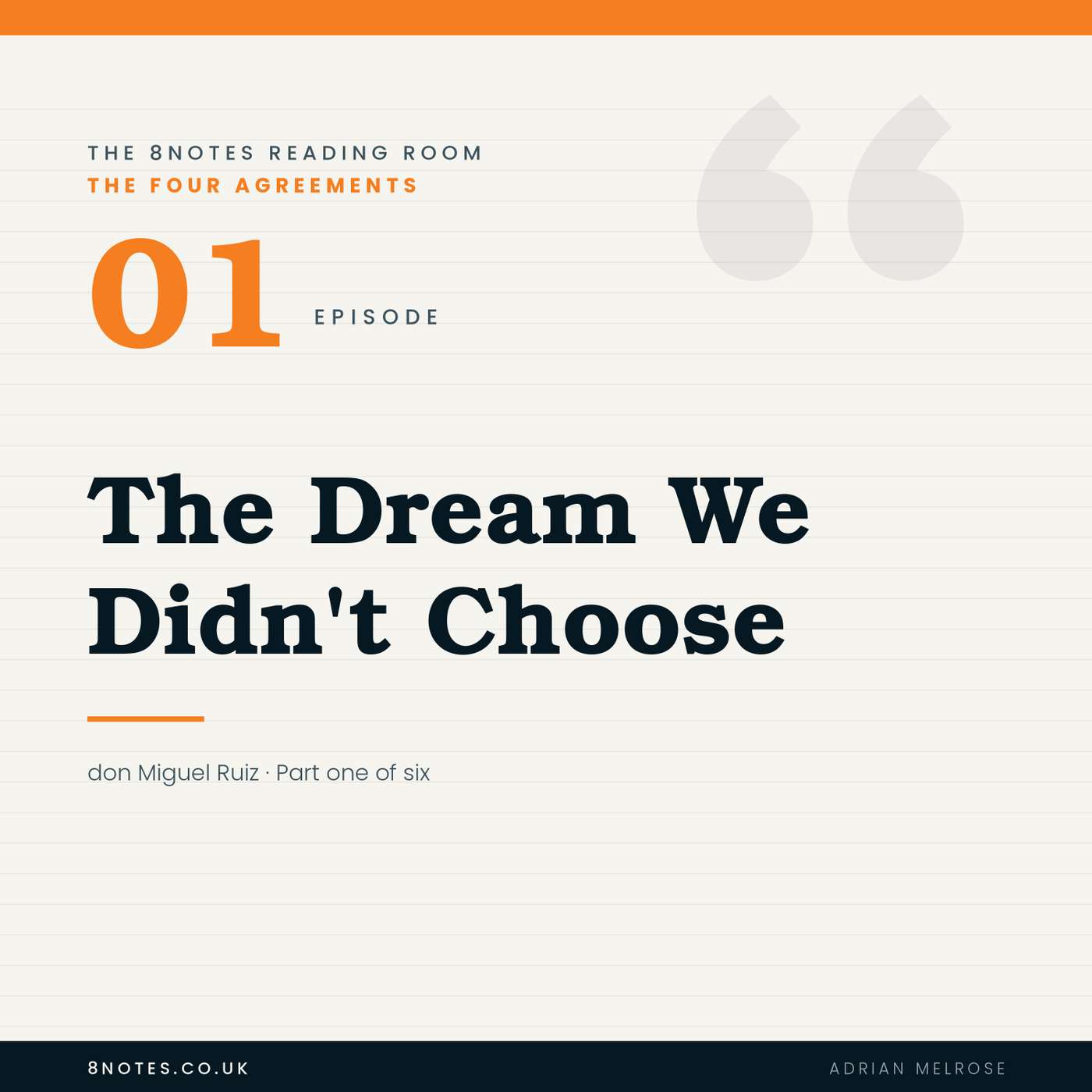Ep1: The Dream we didn't choose. episode artwork