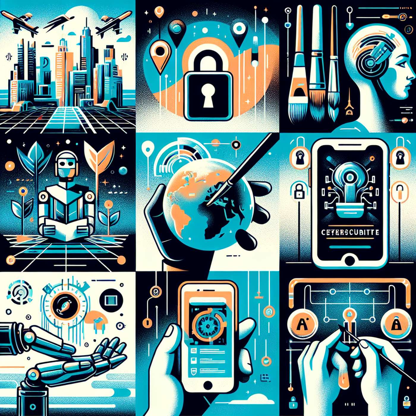 "Musk's $56bn Pay Package, Artist Exodus to Cara, Berlin's Cyber Brothels, AI-Infused WhatsApp Features and Apple's Passwords App" episode artwork