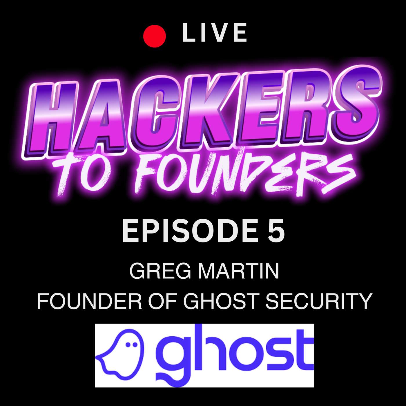 Ep.5 - Greg Martin, Founder of Ghost Security Ep.5 - Greg Martin, Founder of Ghost Security