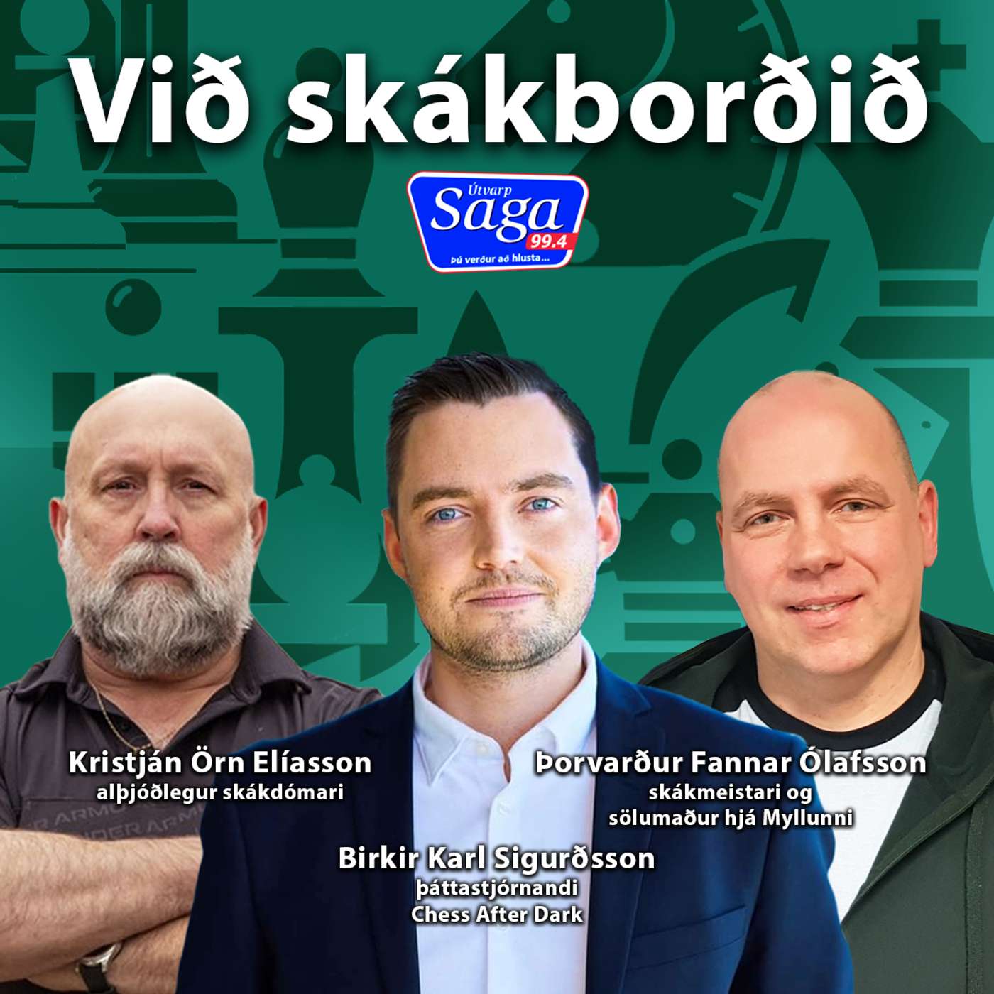 Við skákborðið