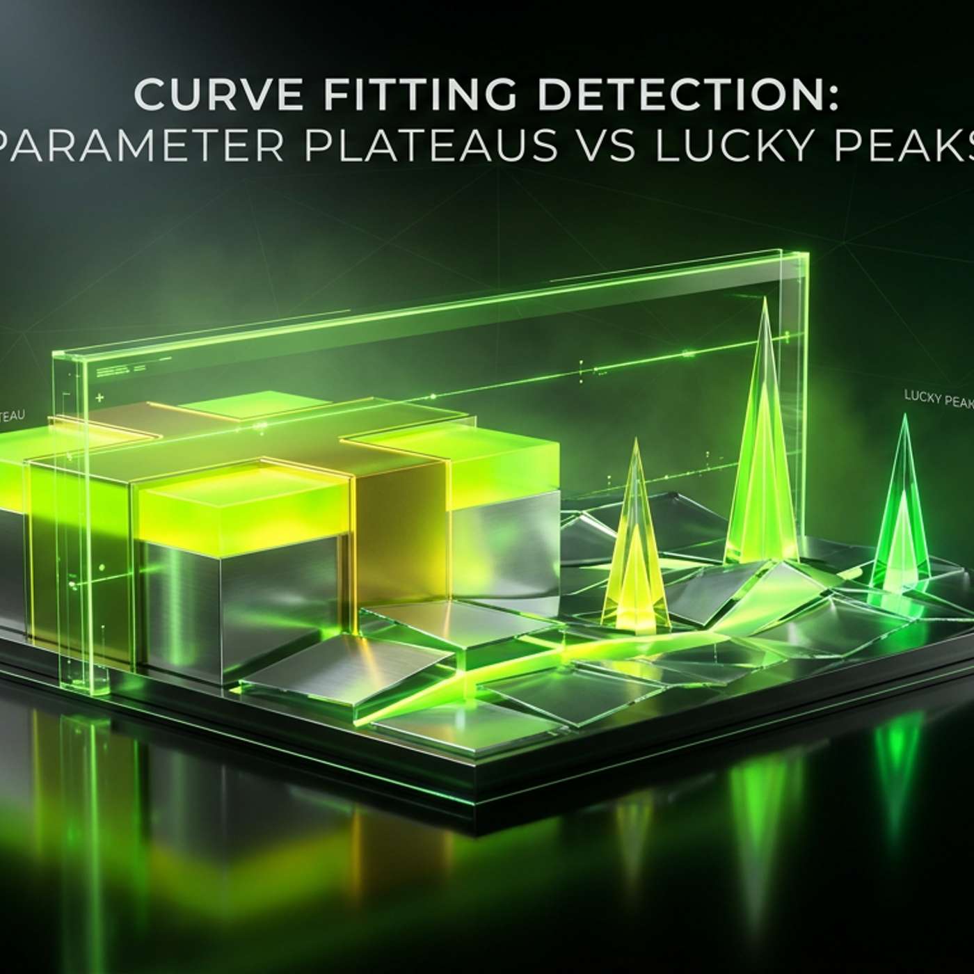 Curve Fitting Detection: Parameter Plateaus vs Lucky Peaks