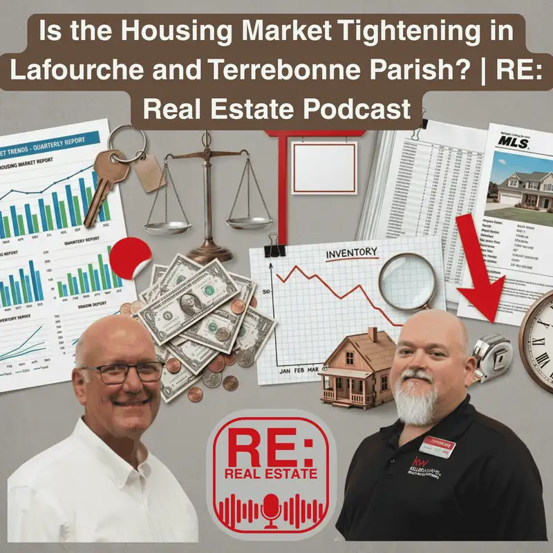 Is the Housing Market Tightening in Lafourche and Terrebonne Parish? | RE: Real Estate Podcast