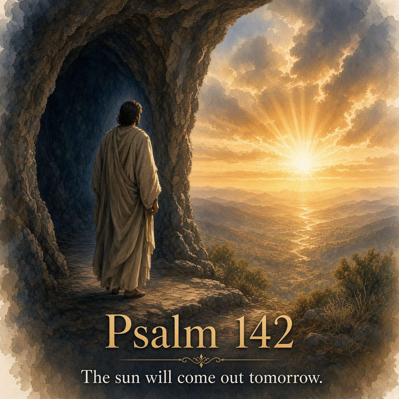Psalm 142 The sun will come out tomorrow. episode artwork