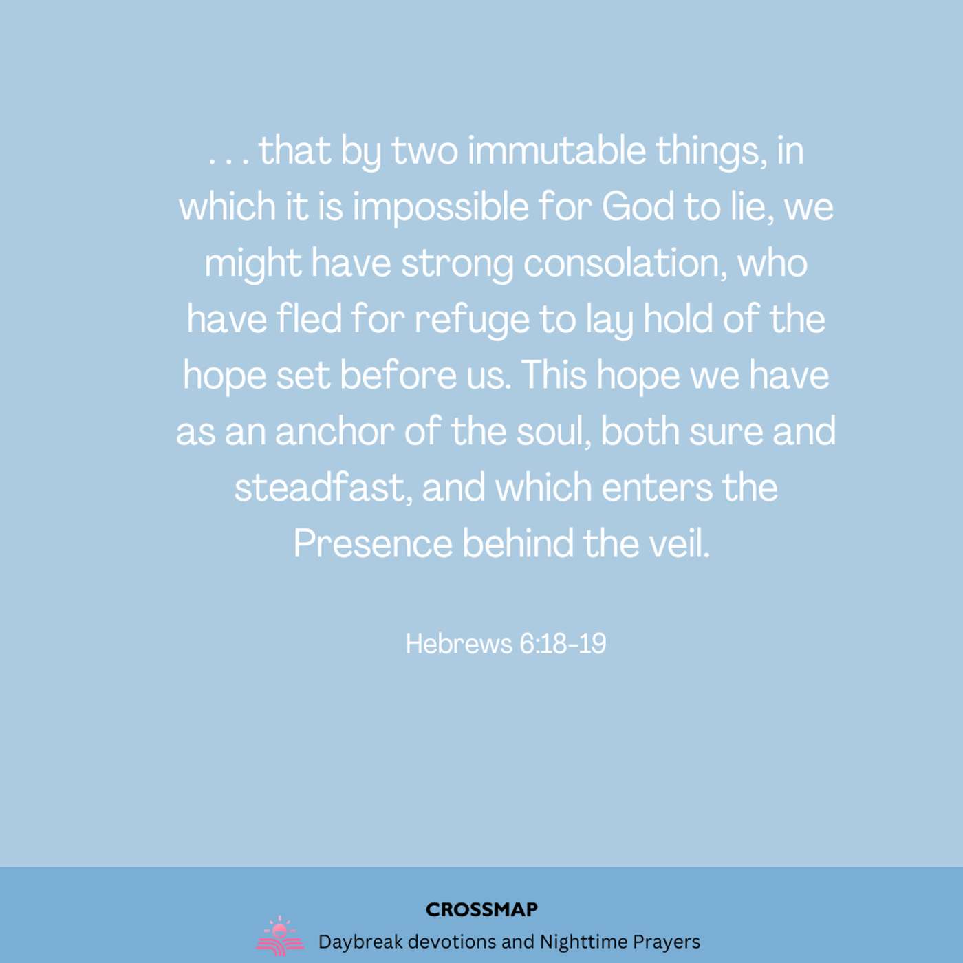 Hope: Our Soul's Anchor - A Nighttime Prayer