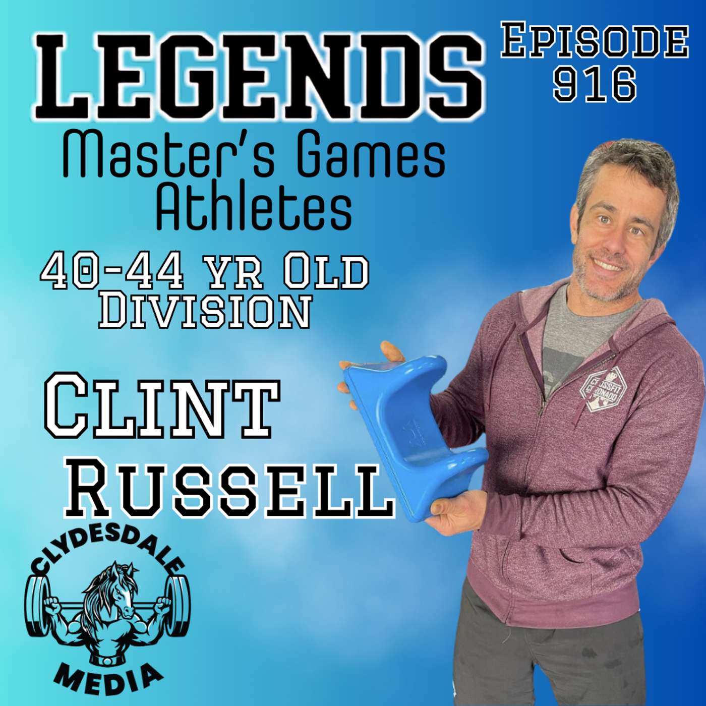 Clint Russell | The Athletes of the 2024 Legends Masters CrossFit Games episode artwork