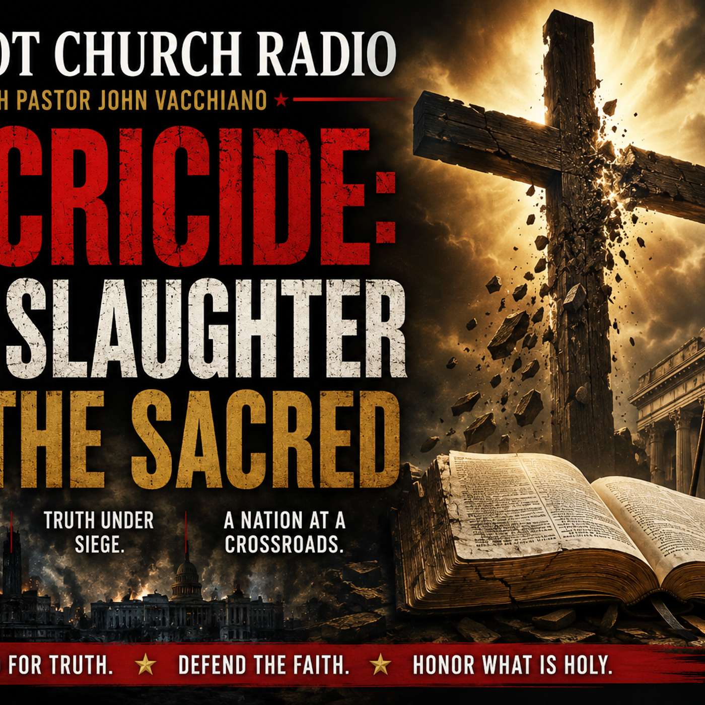 Sacricide: The Slaughter of the Sacred episode artwork
