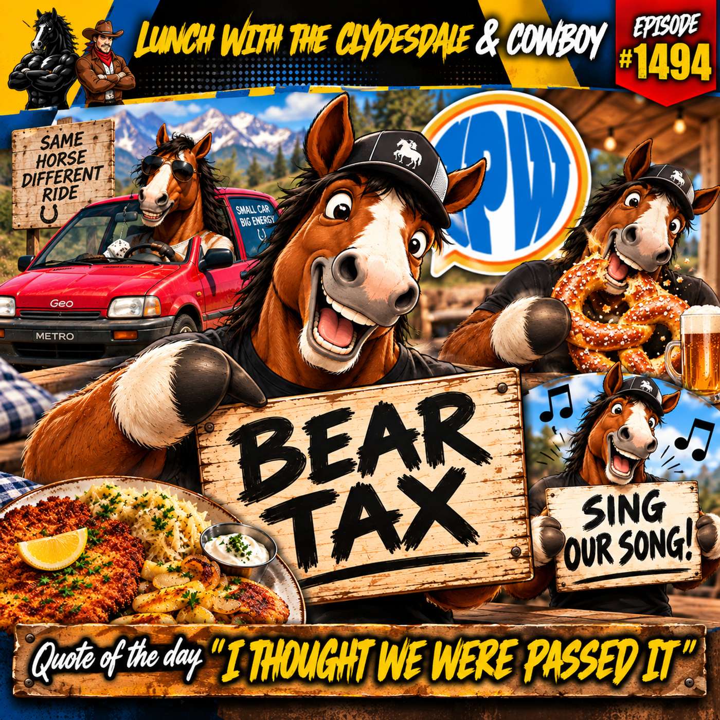 Lunch with the Clydesdale & Cowboy - Communication is Key! episode artwork