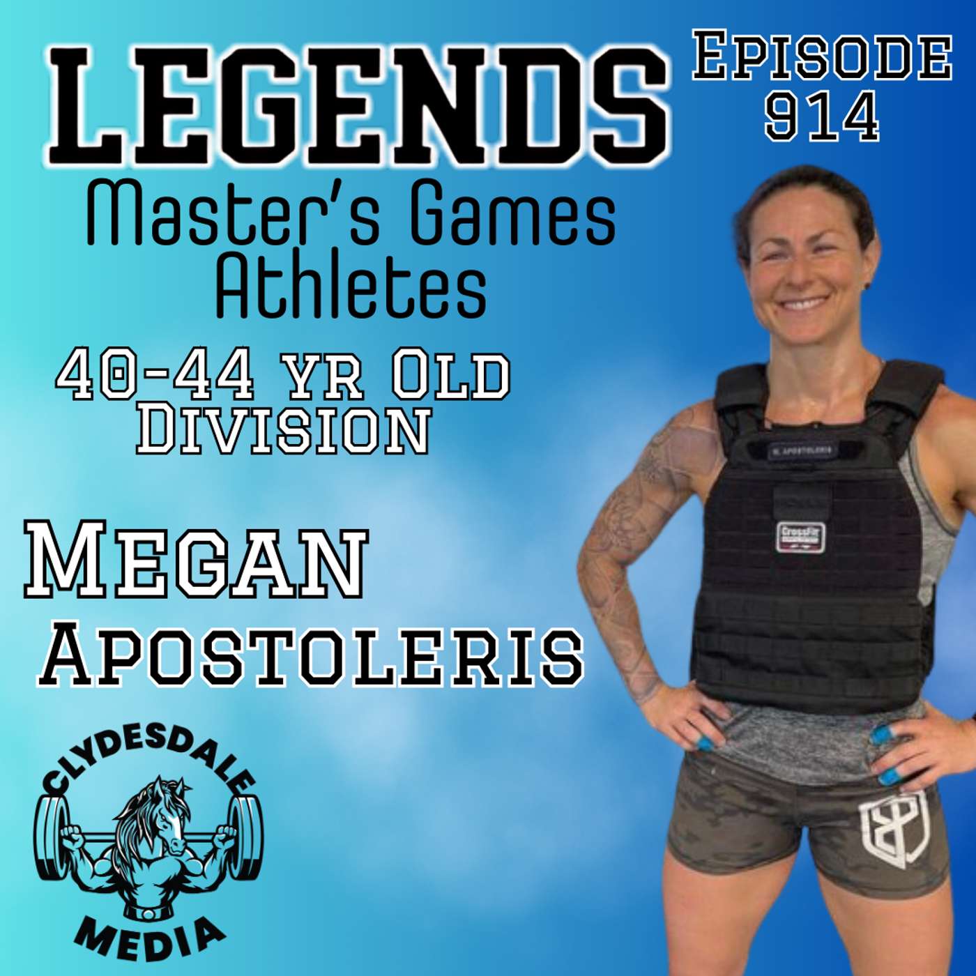 Megan Apostoleris | The Athletes of the 2024 Legends Masters CrossFit Games episode artwork