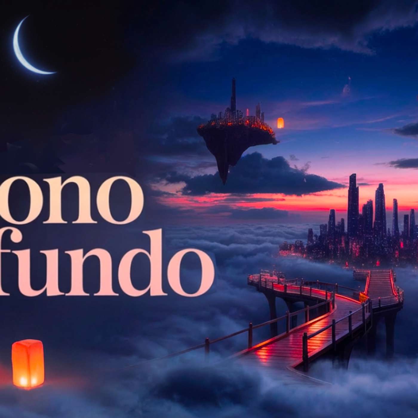 ☁️ Planar Pela Cidade no Céu | Mundo dos Sonhos Surreal ✨| Histórias Para Dormir - Sons Relaxantes🎧