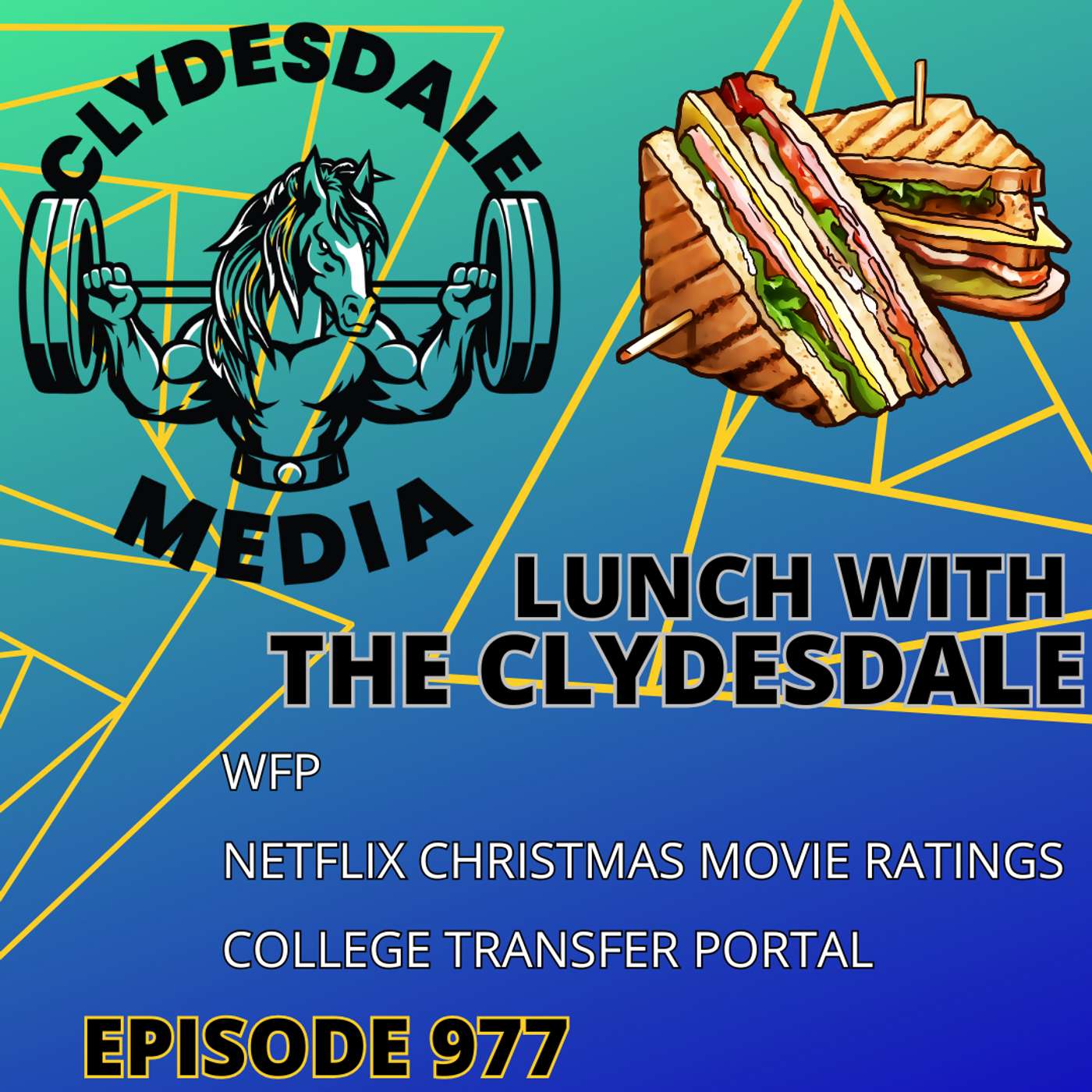 Lunch with the Clydesdale - Let's kick this off with a bang! episode artwork