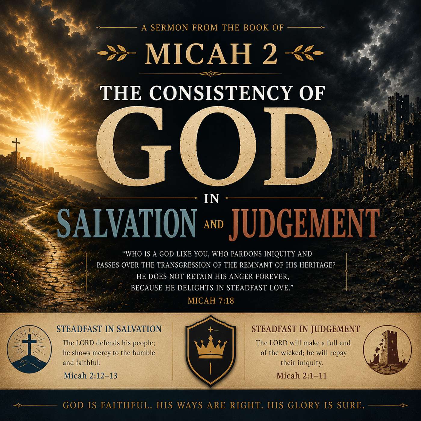 Is God Consistent with His Judgement? episode artwork
