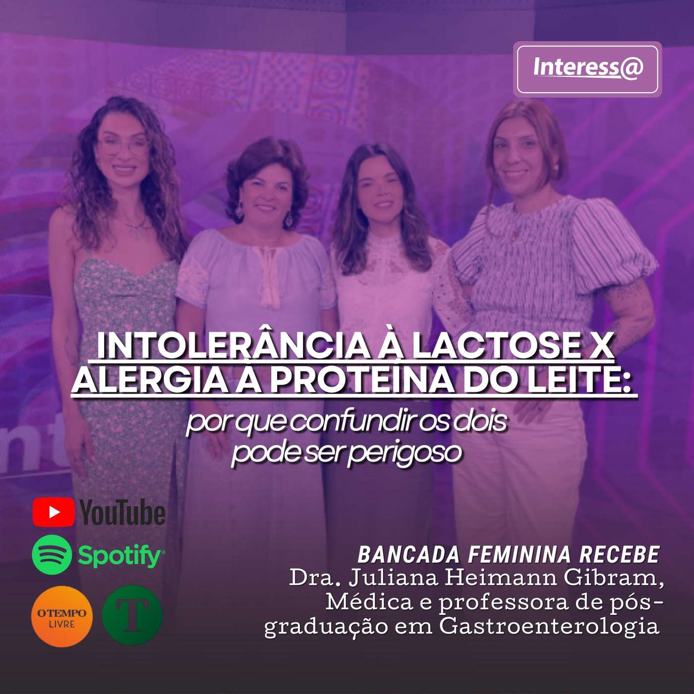 Interessa | Intolerância à lactose X Alergia à proteína do leite: confundir os dois pode ser perigoso episode artwork