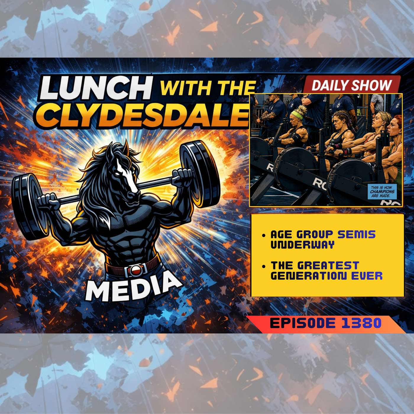 Lunch with the Clydesdale - Friday Show! Deeper Field French Throwdown or Syndicate?