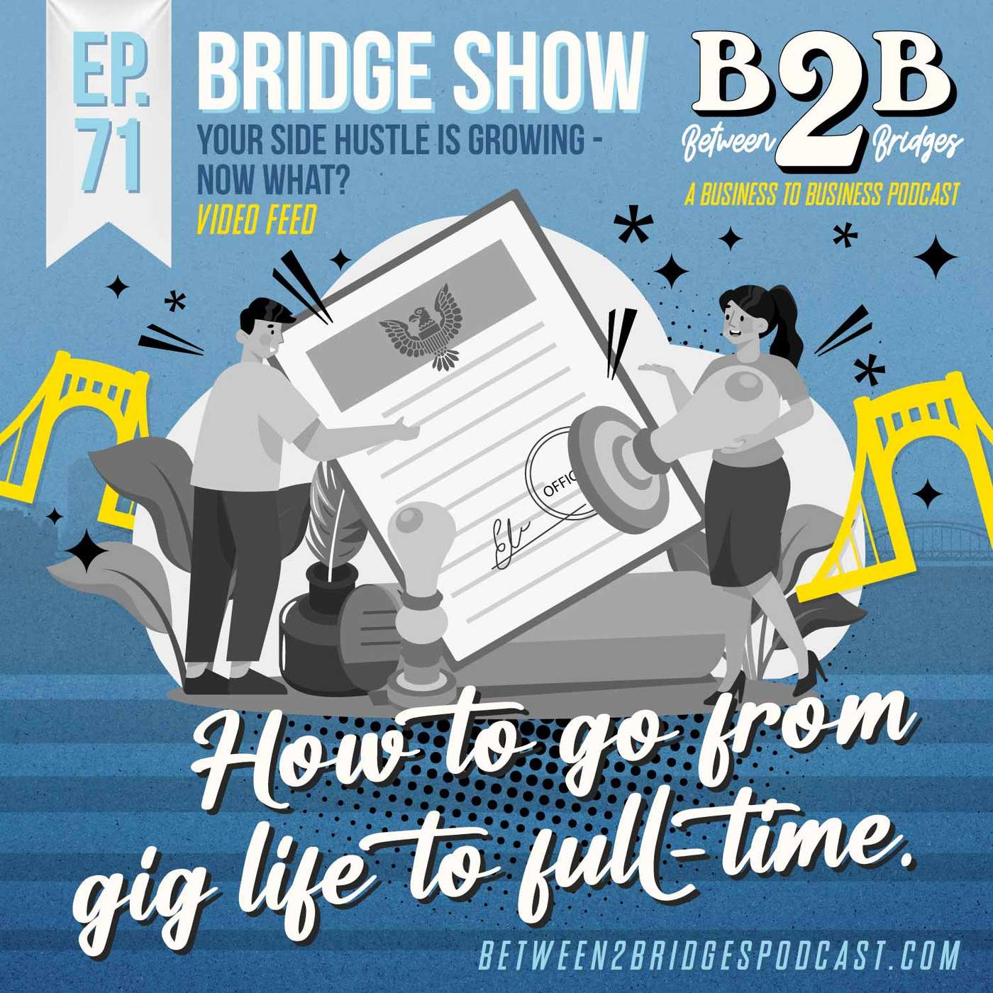Ep.71 - Your side hustle is growing - now what?