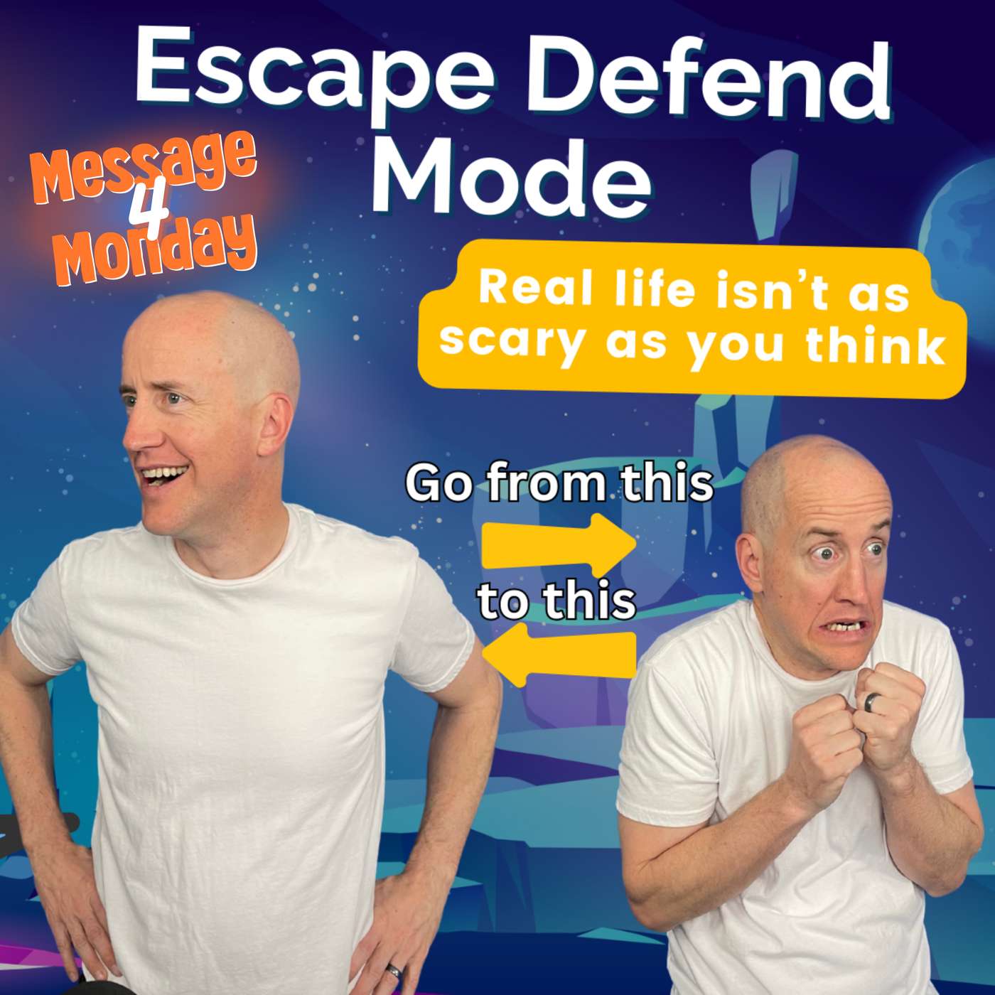 Escape Defend Mode - Message 4 Monday episode artwork