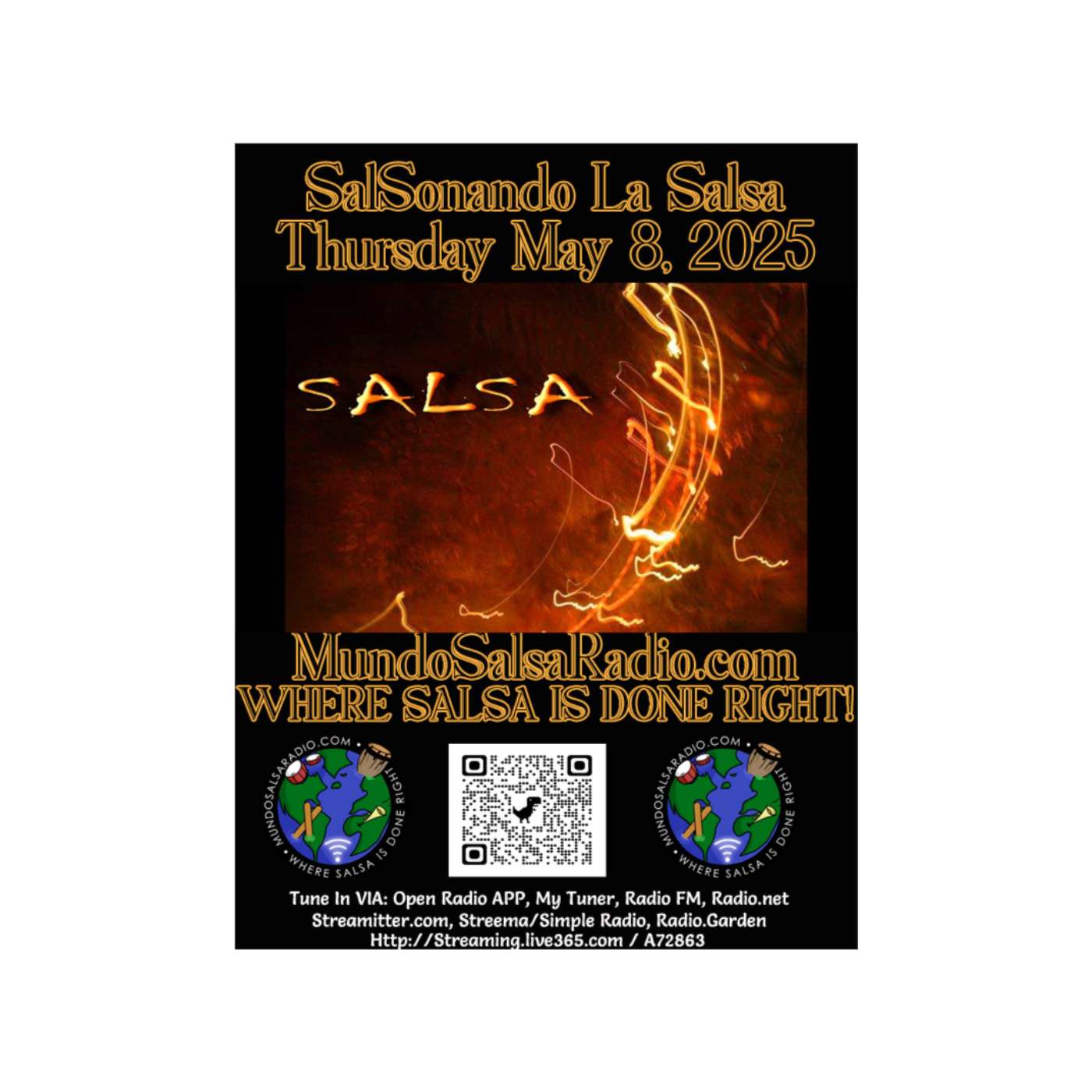 SalSonando La Salsa DJ Eddie May 8 2025 Show # 98