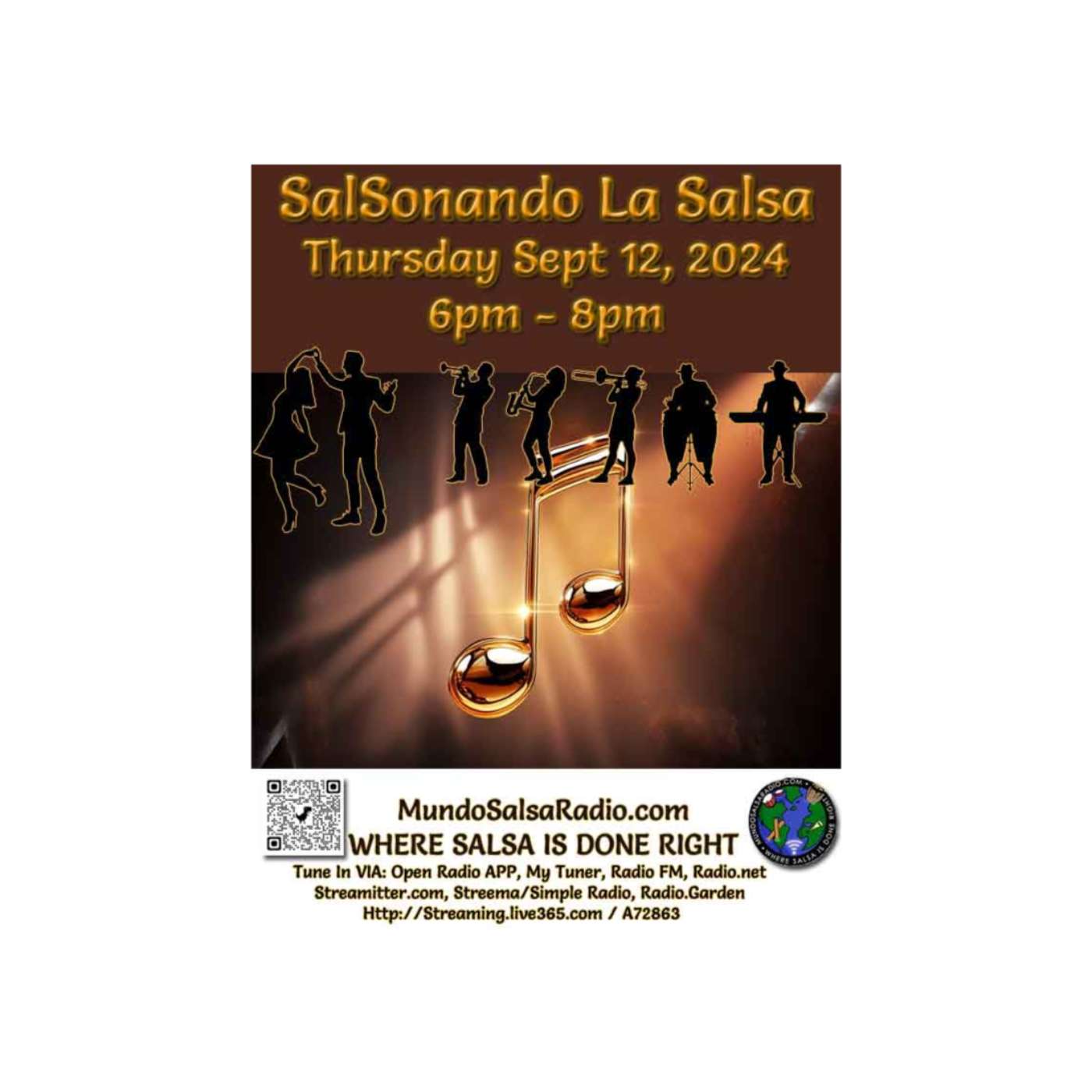 SalSonando La Salsa DJ Eddie Sept 12 2024 Show #81 episode artwork