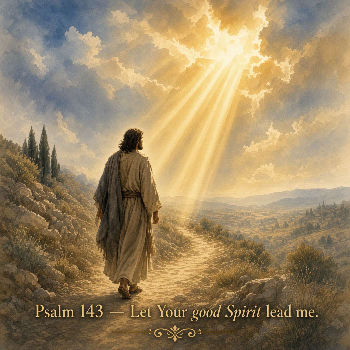 Psalm 143 “Let Your good Spirit lead me” episode artwork