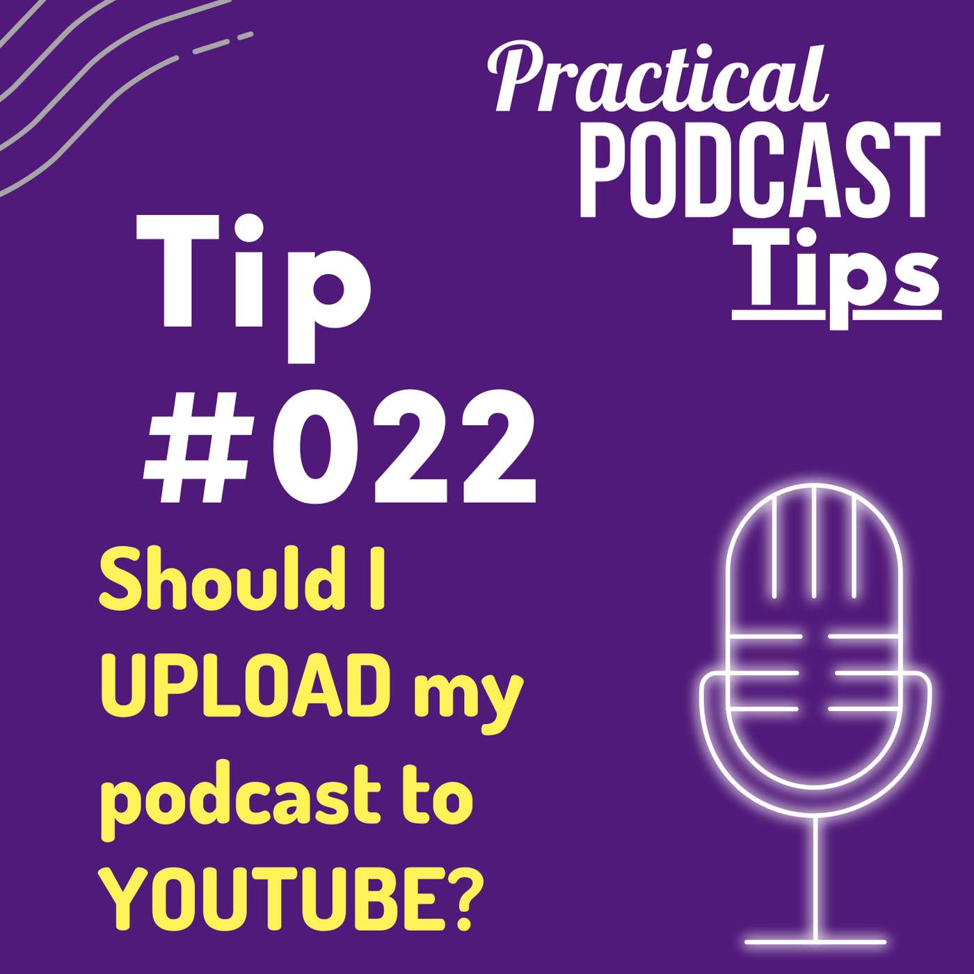 Should I UPLOAD my podcast to YOUTUBE? Should I UPLOAD my podcast to YOUTUBE?