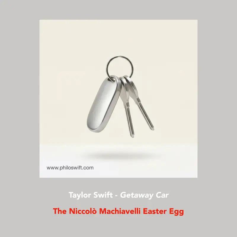Taylor Swift : Getaway Car - The Machiavelli Easter Egg