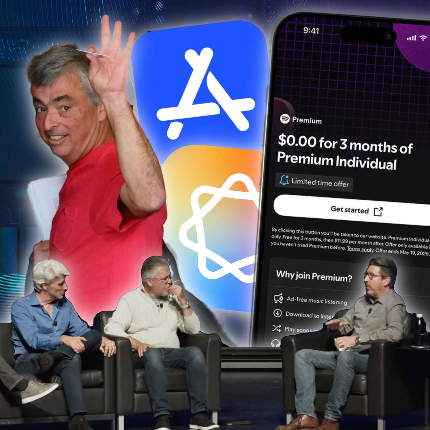 John Gruber on AI Replacing iPhone in 10 Years, Google vs AI Search in Safari, and Siri at WWDC