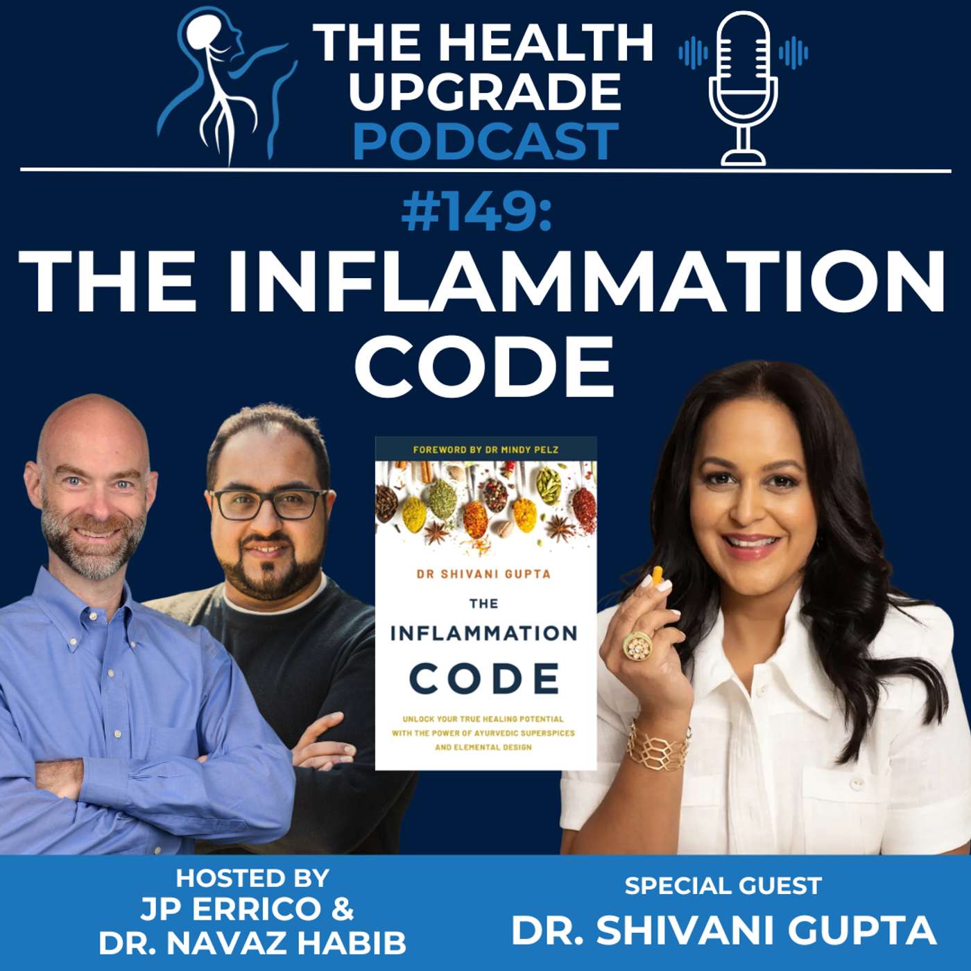149: The Inflammation Code f. Dr. Shivani Gupta 149: The Inflammation Code f. Dr. Shivani Gupta