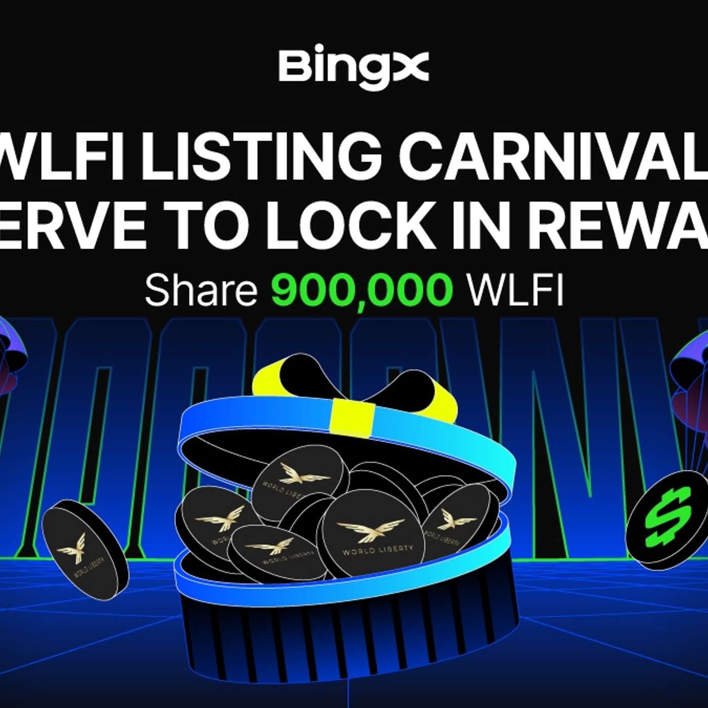 BingX Unveils World Liberty Finance Spot Listing Carnival, Offering 900,000 WLFI in Rewards