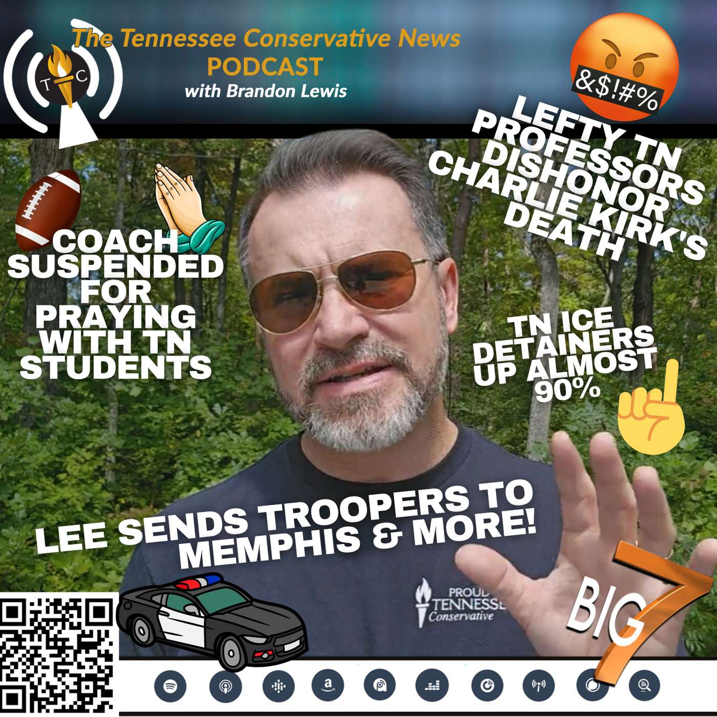 Lefty Tennessee Professors Dishonor Charlie Kirk's Death; Coach Suspended For PRAYING w/ students...