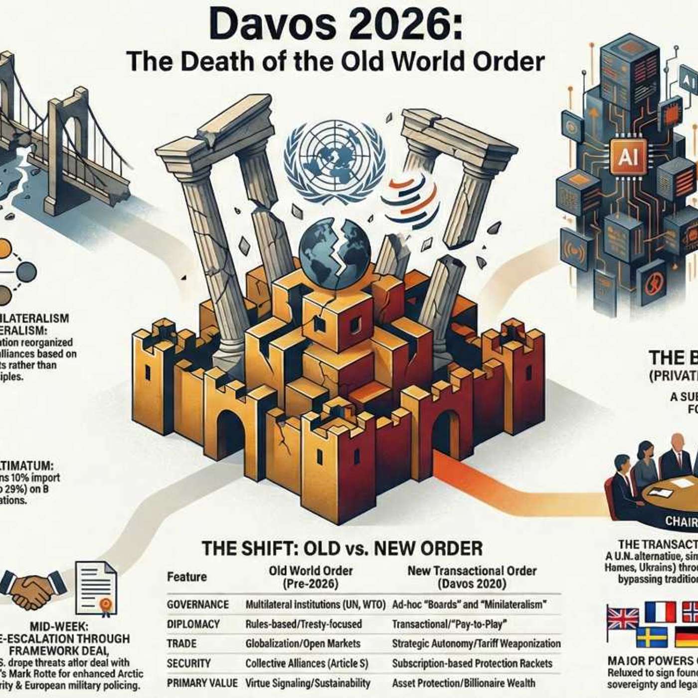 🏔️ Davos 2026: Global Leaders Confront AI and Geopolitical Tensions episode artwork