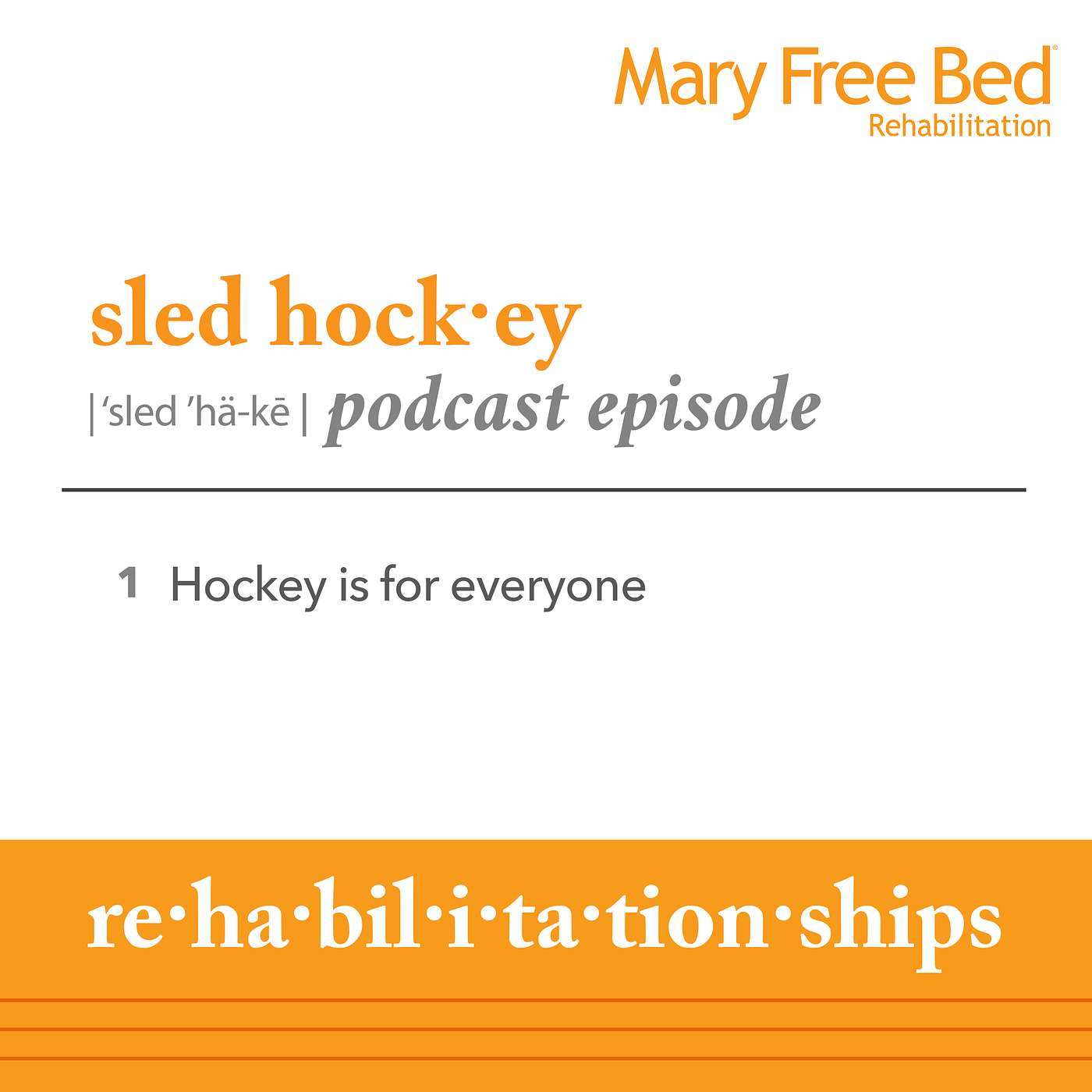 Sled Hock·ey - Hockey is for everyone episode artwork