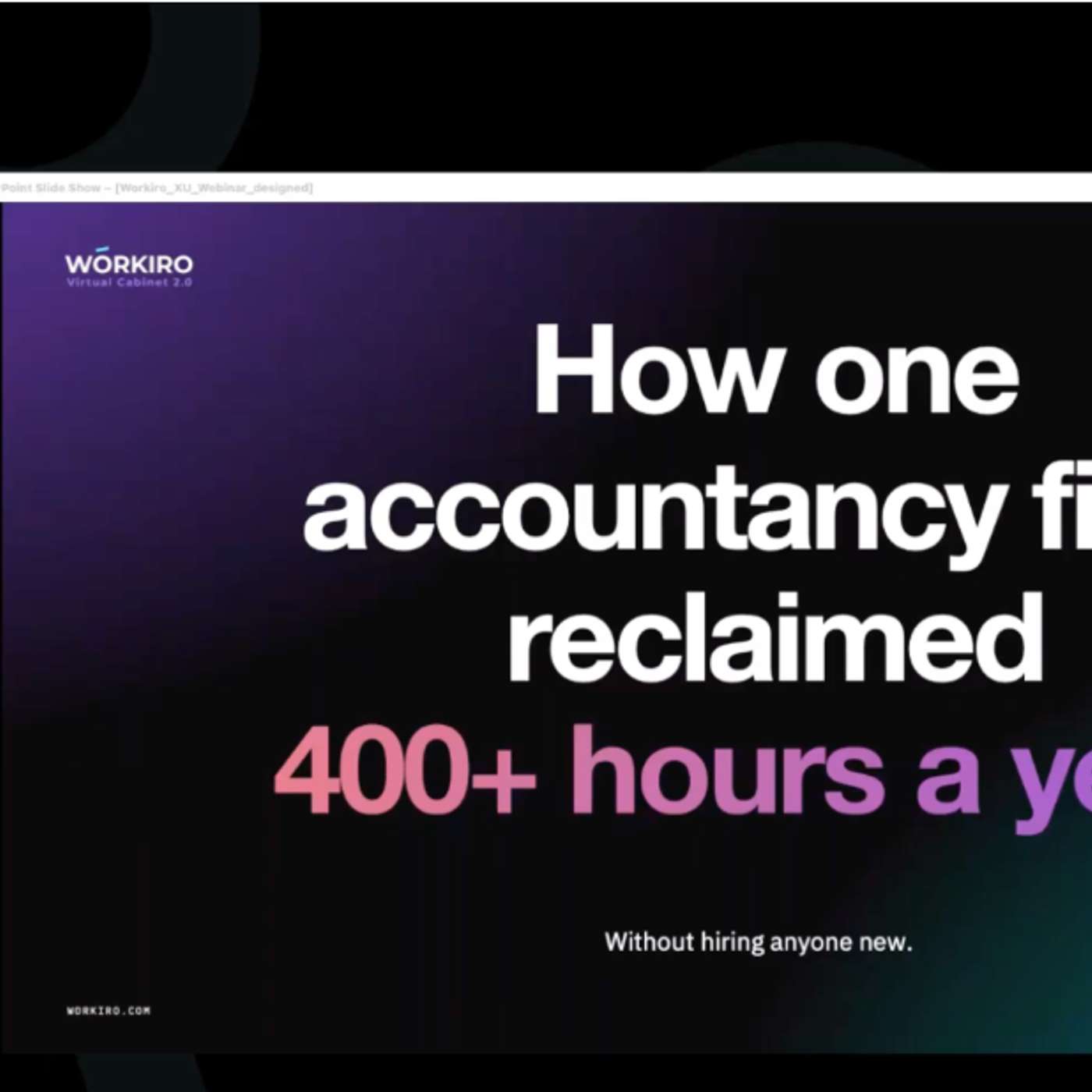 How One Accountancy Firm Reclaimed 400+ Hours a Year episode artwork