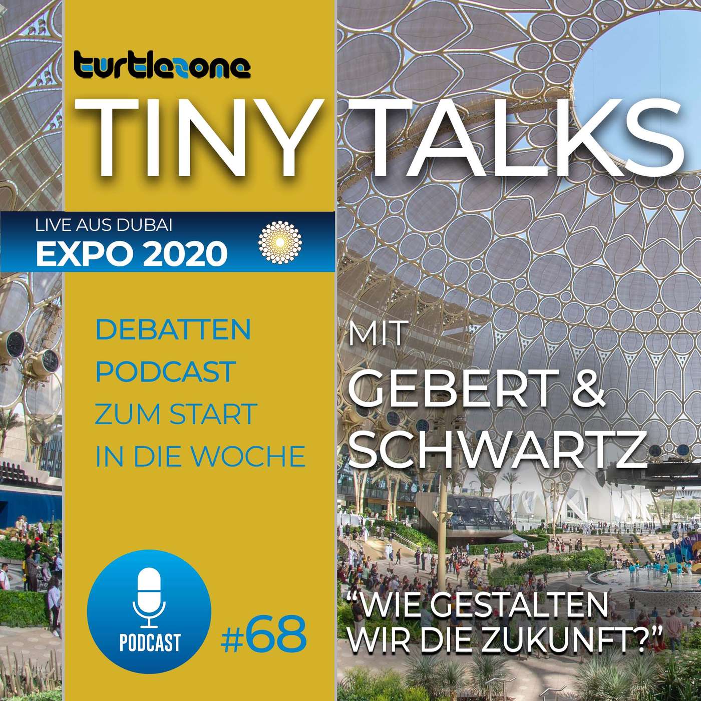 Turtlezone Tiny Talks - Der Debatten-Podcast mit Gebert und Schwartz