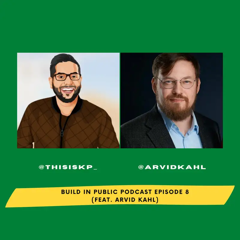 Episode 8 with Arvid Kahl  