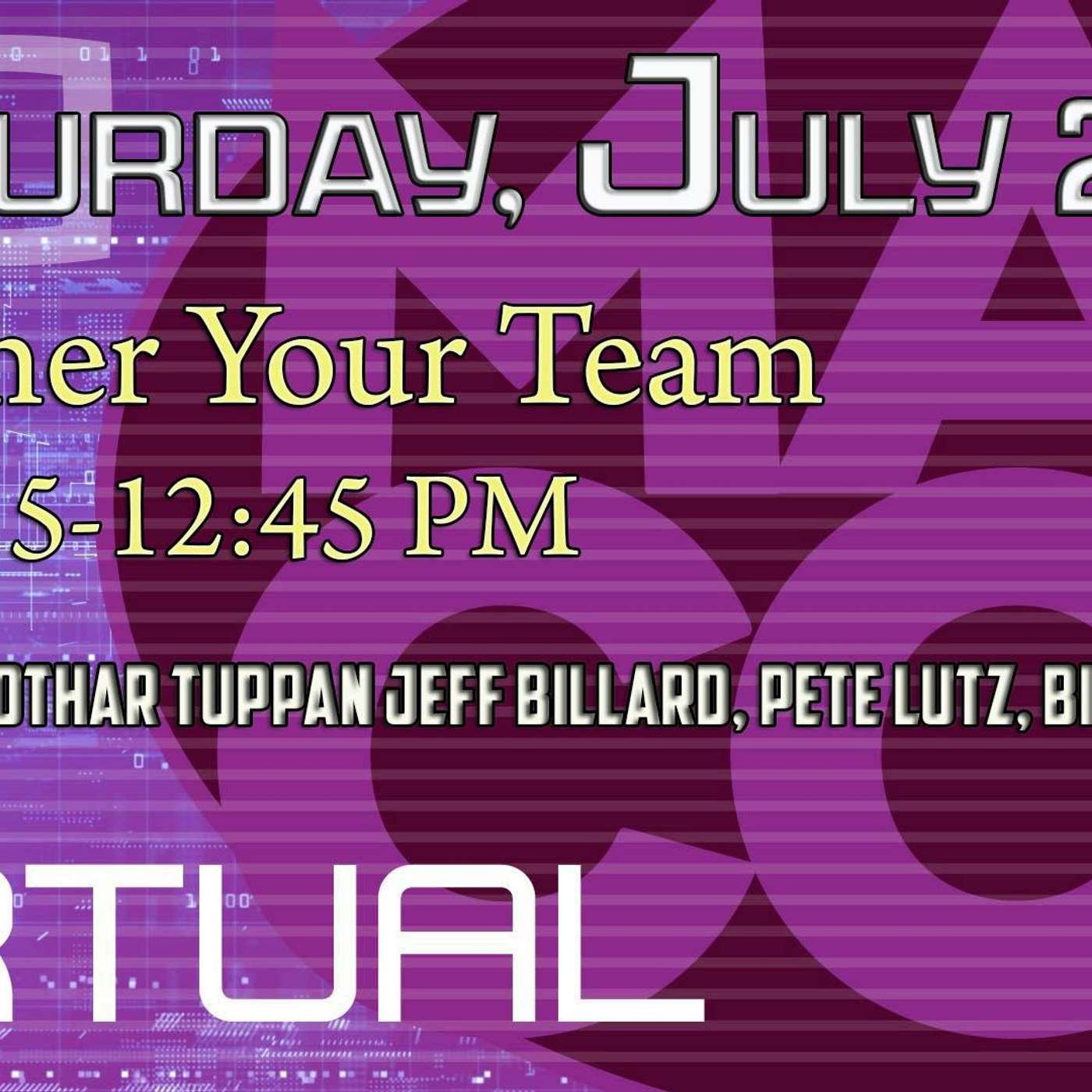 Mutual Presents: MADCON 2021- Saturday 2: Gather Your Team episode artwork