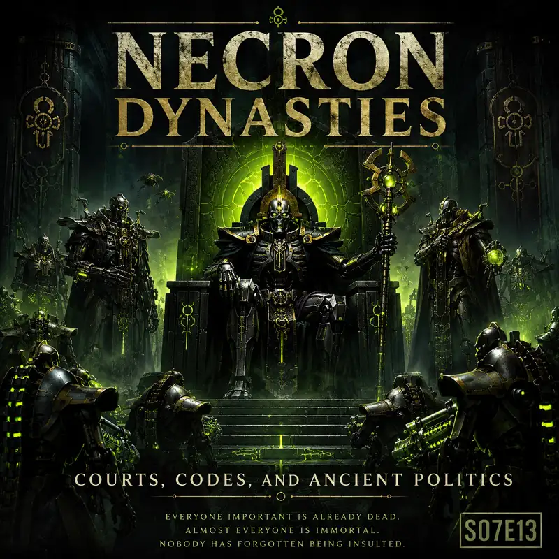Necron Dynasties: Courts, Codes, and Ancient Politics
