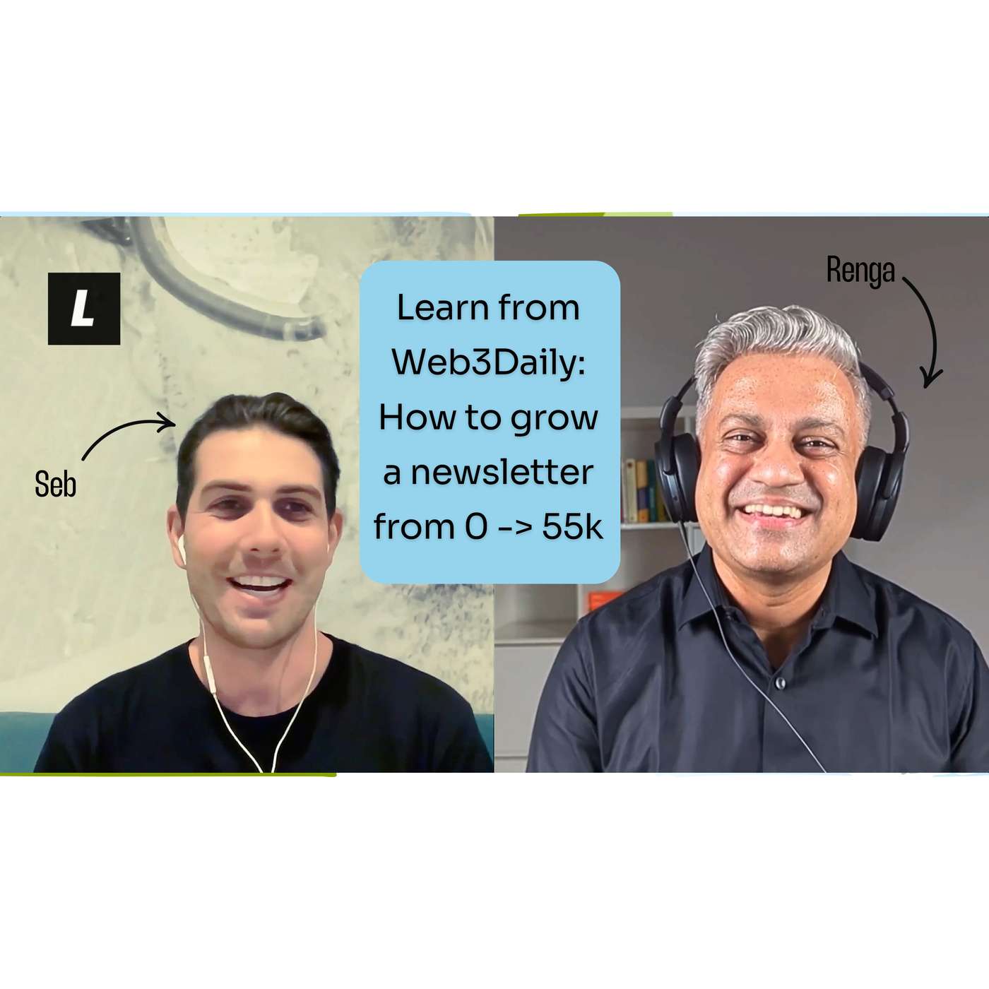 Learn from Web3Daily: How to grow a newsletter from 0 to 55k in 28 months | Episode 1 | The LetterStack Podcast Learn from Web3Daily: How to grow a newsletter from 0 to 55k in 28 months | Episode 1 | The LetterStack Podcast