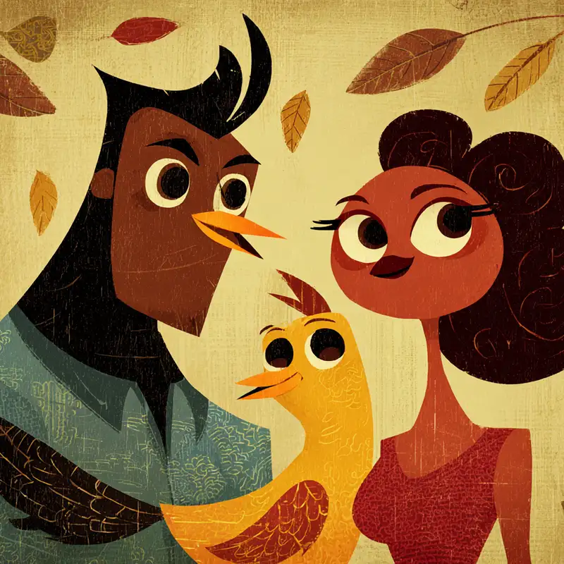 Reddit Q: Black-Coded Bird Character?