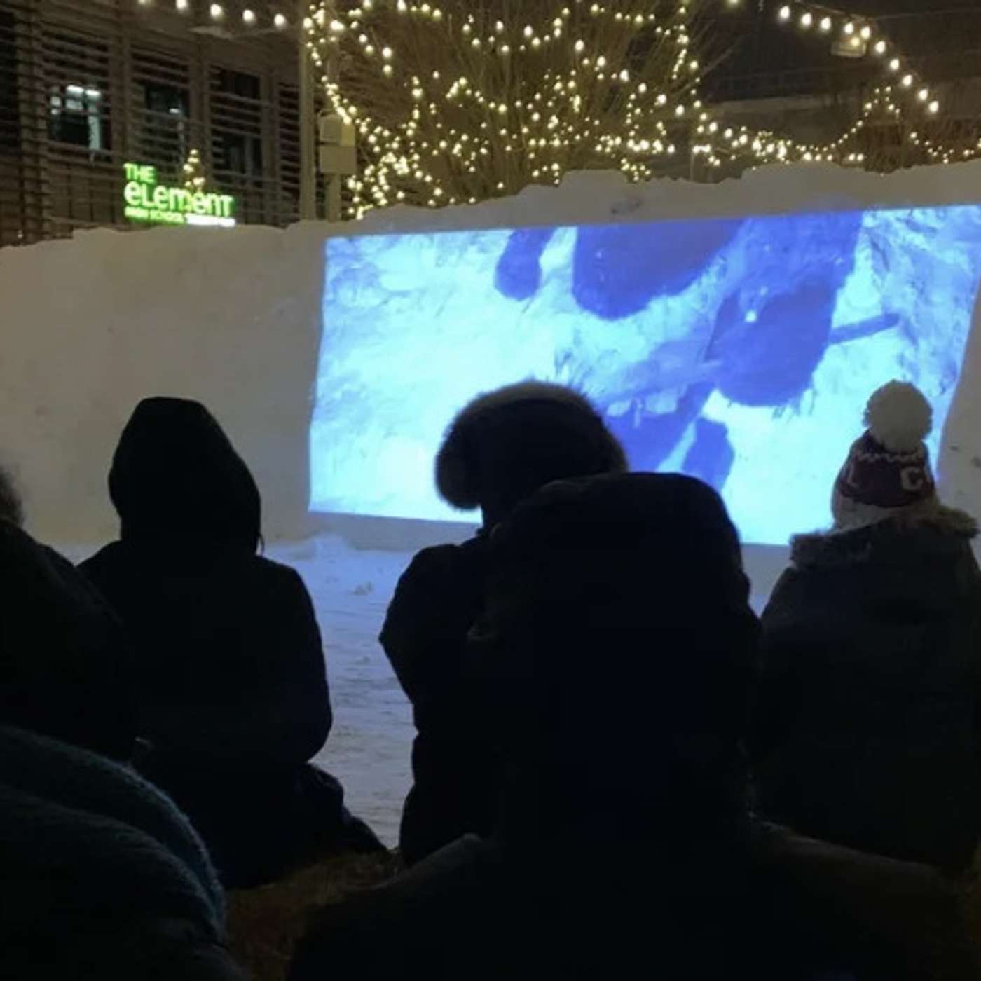 February 8, 2024 - Asinabka Film Festival's snow screen for Winterlude, Ovarian Cancer fundraising with Valentine's truffles episode artwork