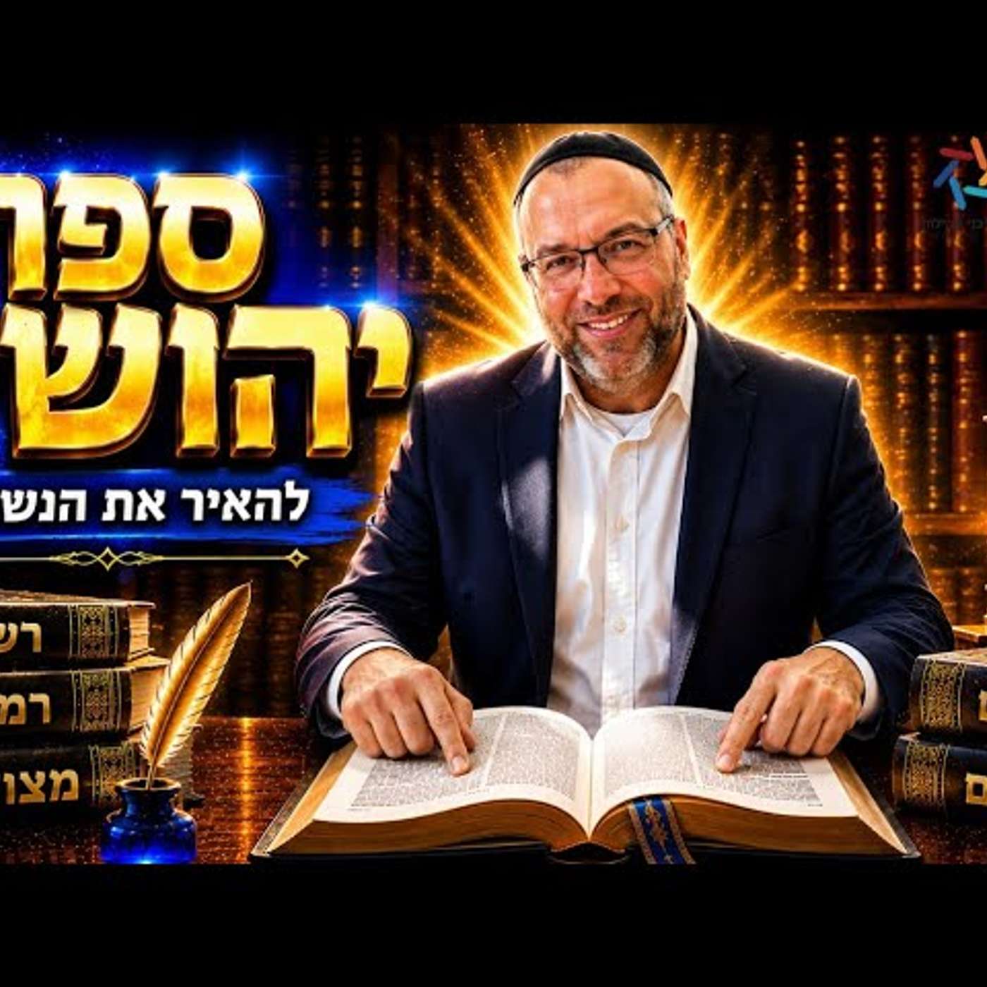 הסוד של הר עיבל: מדוע יהושע בונה מזבח וכותב את התורה על האבנים? | יהושע ח' פסוקים ל"א-ל"ג | שיעור 34 episode artwork