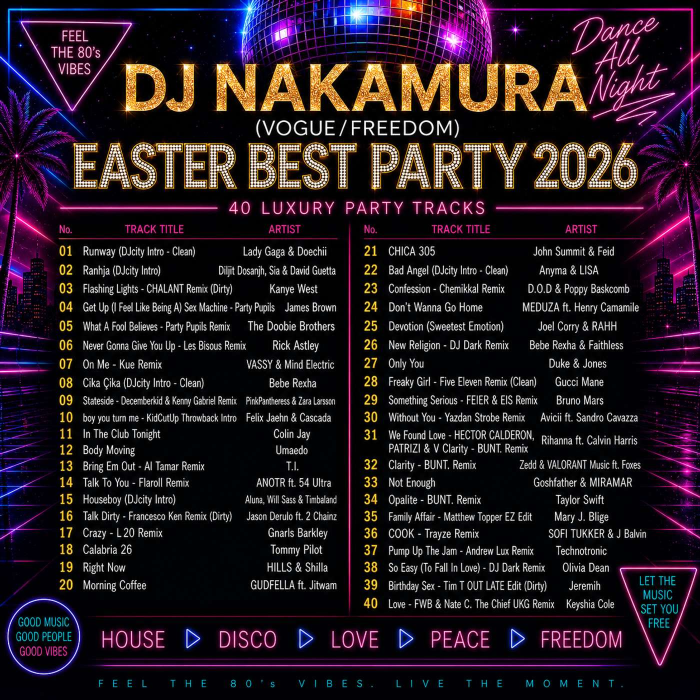 EASTER BEST PARTY 2026/DJ NAKAMURA episode artwork