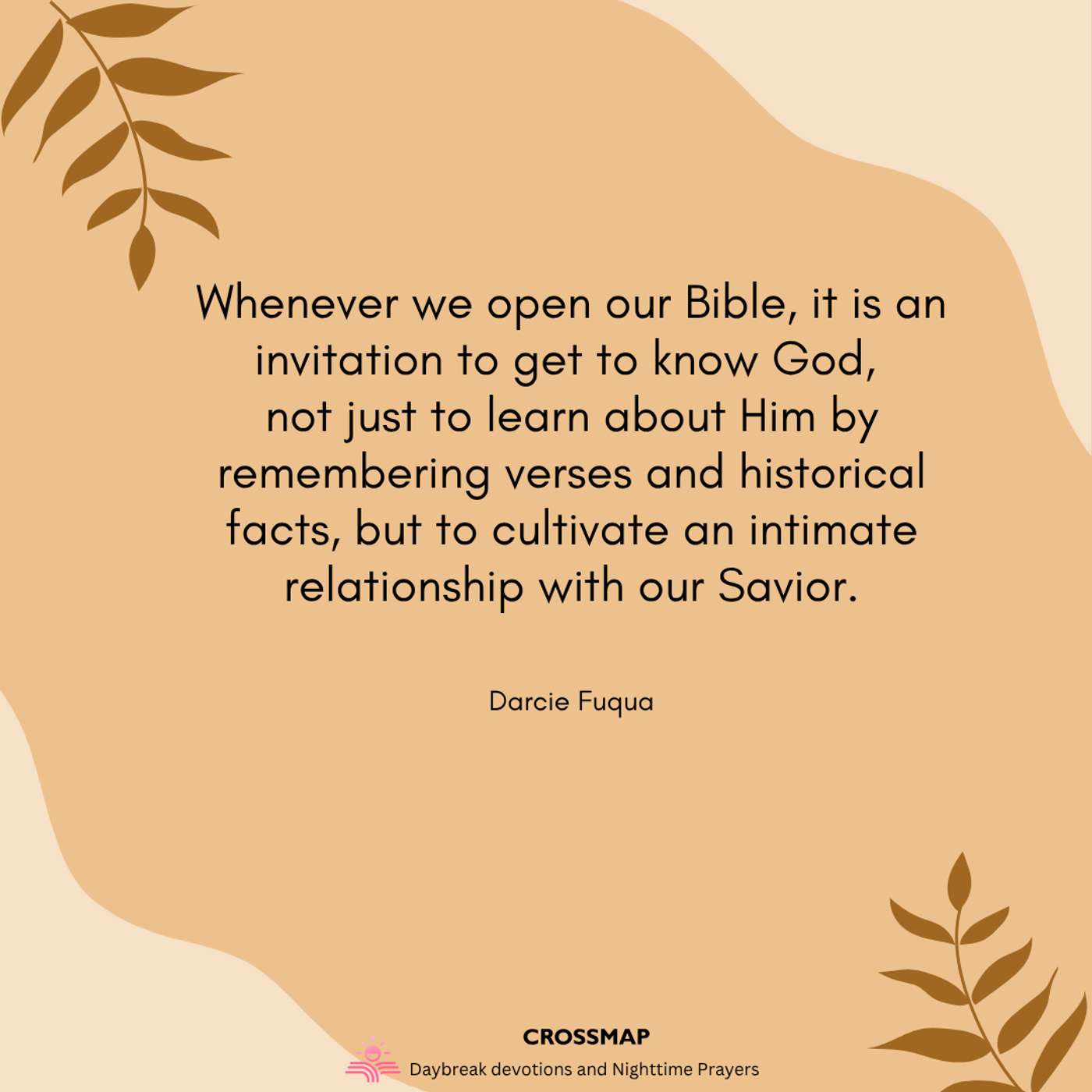 Let's Get to Know God, Not Just Know About Him