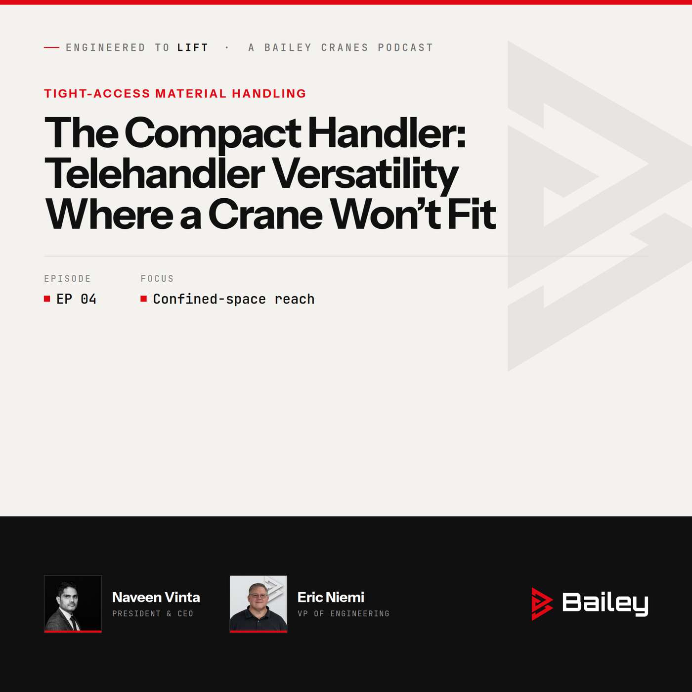 The Compact Handler: Telehandler Versatility Where a Crane Won't Fit episode artwork