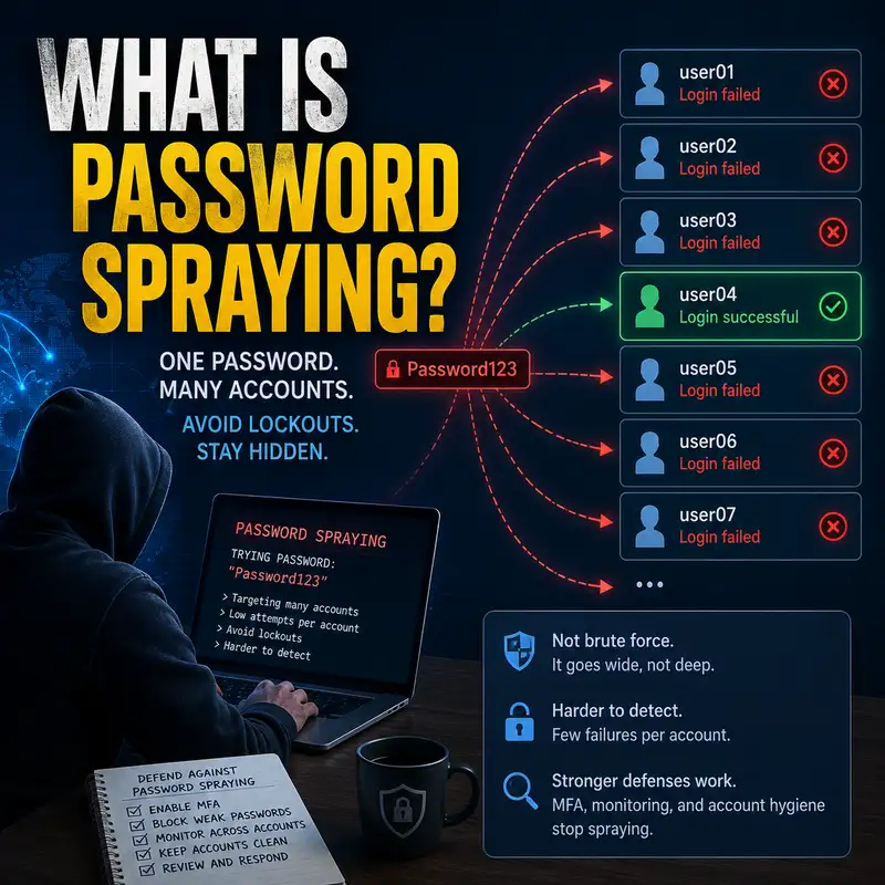 What Is Password Spraying?
